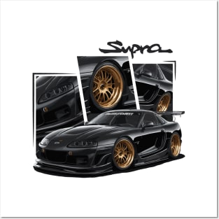 Supra MK4 JDM Car Posters and Art